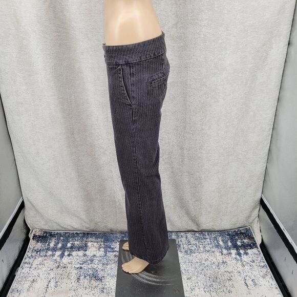 Tommy Hilfiger Y2K Pin Stripe Striped Black Pants - Picture 3 of 14